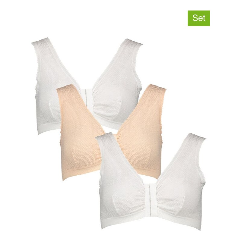 Podprsenka PETITE FLEUR Weiß/ Beige 5230179 115291263