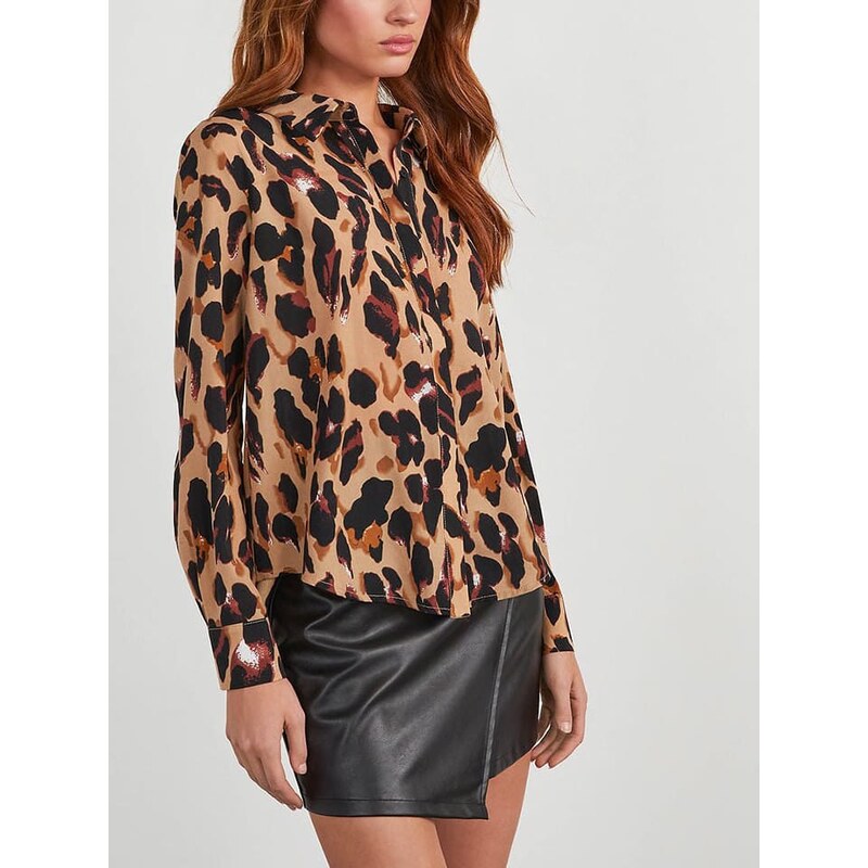 Košile Milan Kiss Beige 4746530 115291420