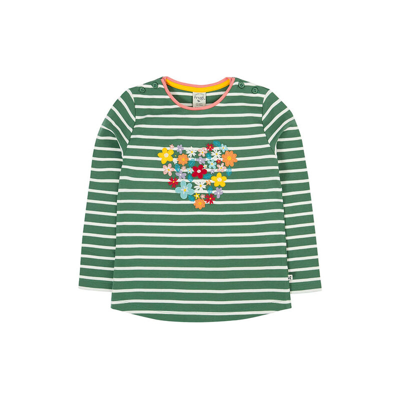 Tričko Frugi Grün/ Weiß 3541758