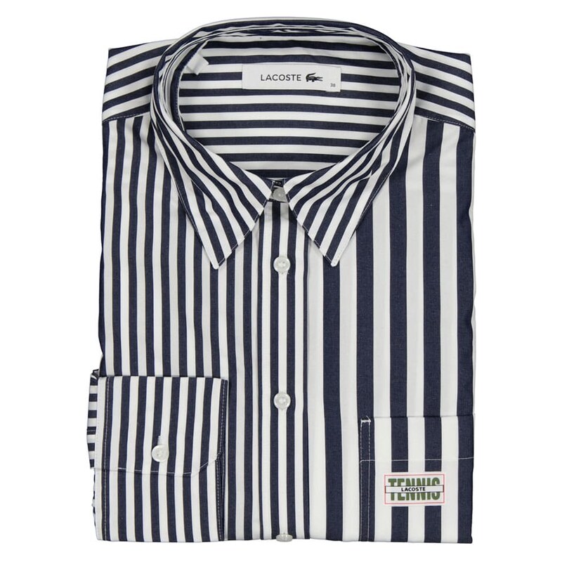 Košile Lacoste Dunkelblau/ Weiß 5068082 115291669