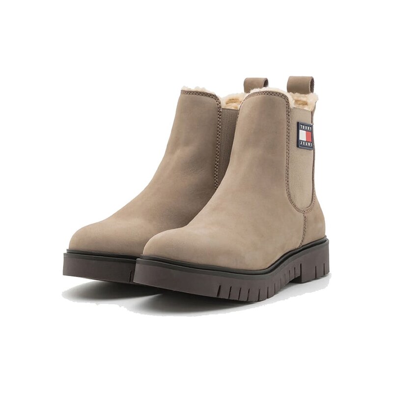Kozačky Tommy Hilfiger Shoes Khaki 8800592