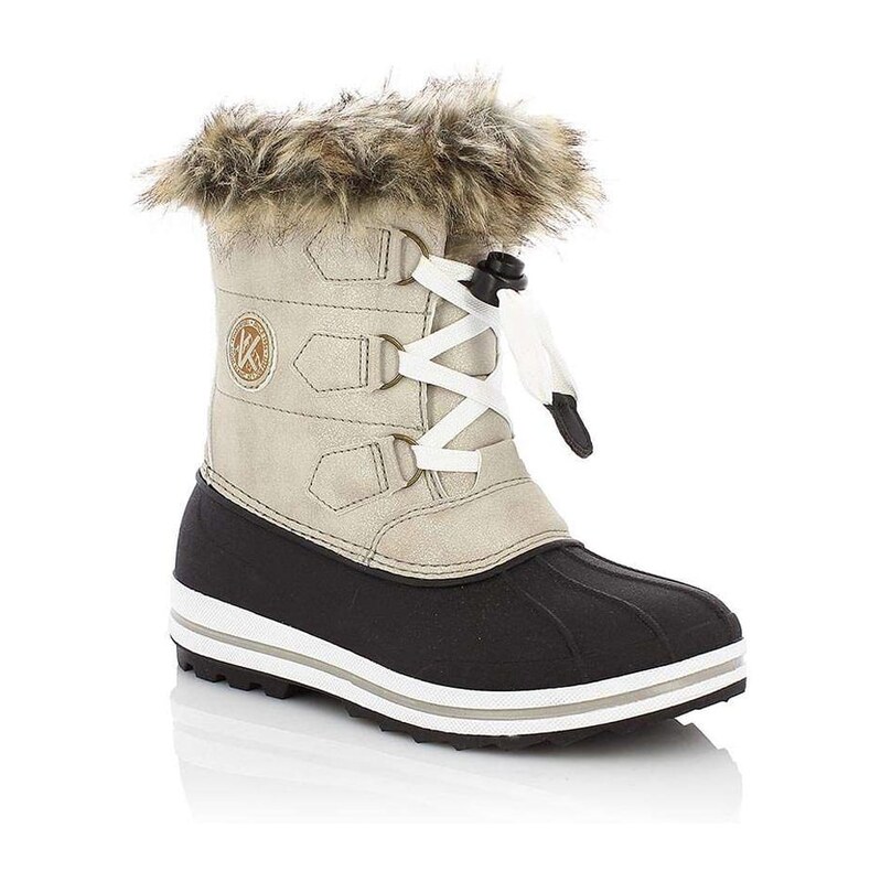 Boty Kimberfeel Beige/ Schwarz 186381