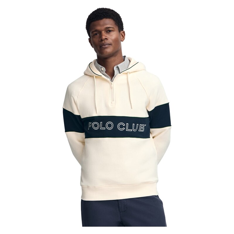 Mikina Polo Club Creme/ Dunkelblau 9551596