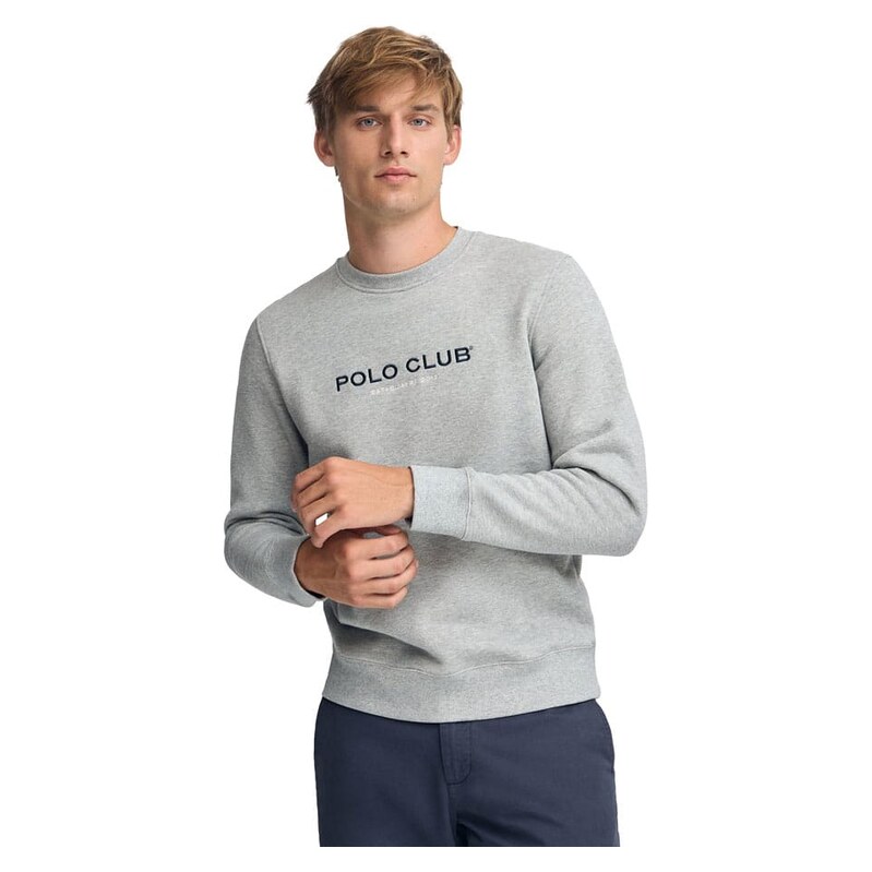 Mikina Polo Club Grau 6304308