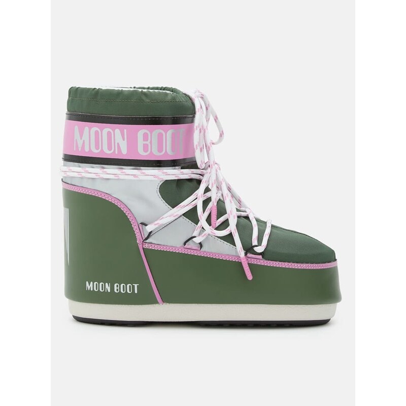 Boty Moon Boot Grün/ Rosa 1862456 115293272