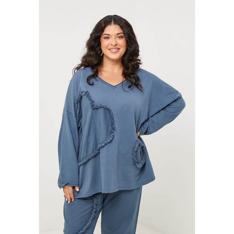 Curvy Lady Blau 6423393