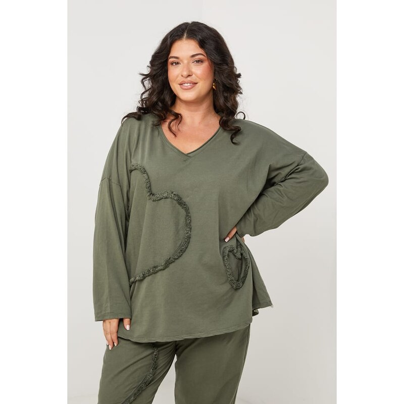 Curvy Lady Khaki 336421 115293437