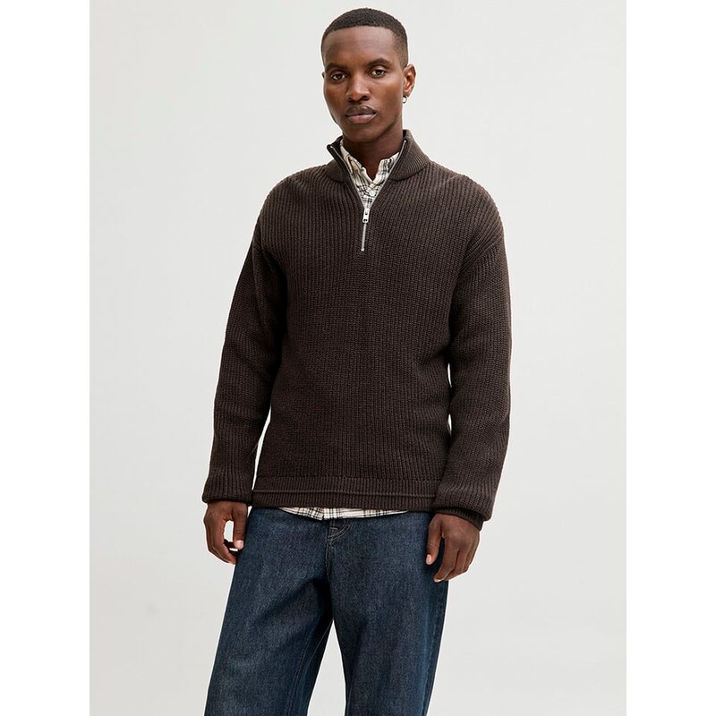 Svetr Jack & Jones Braun 625227
