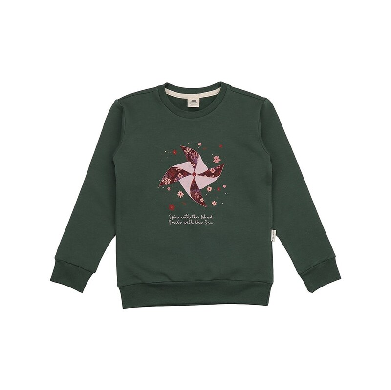 Dětská mikina Walkiddy Dunkelgrün 913767