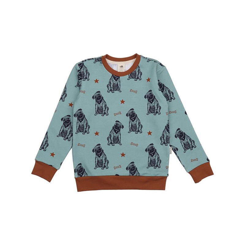 Dětská mikina Walkiddy Blau/ Braun 6763855