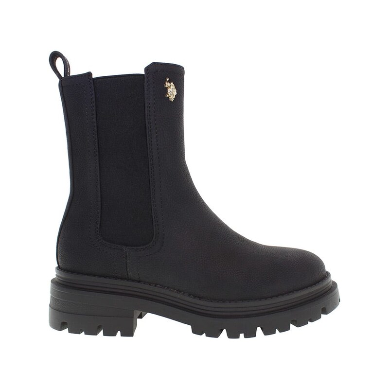 Kozačky U.S. Polo Assn. Schwarz 8011308