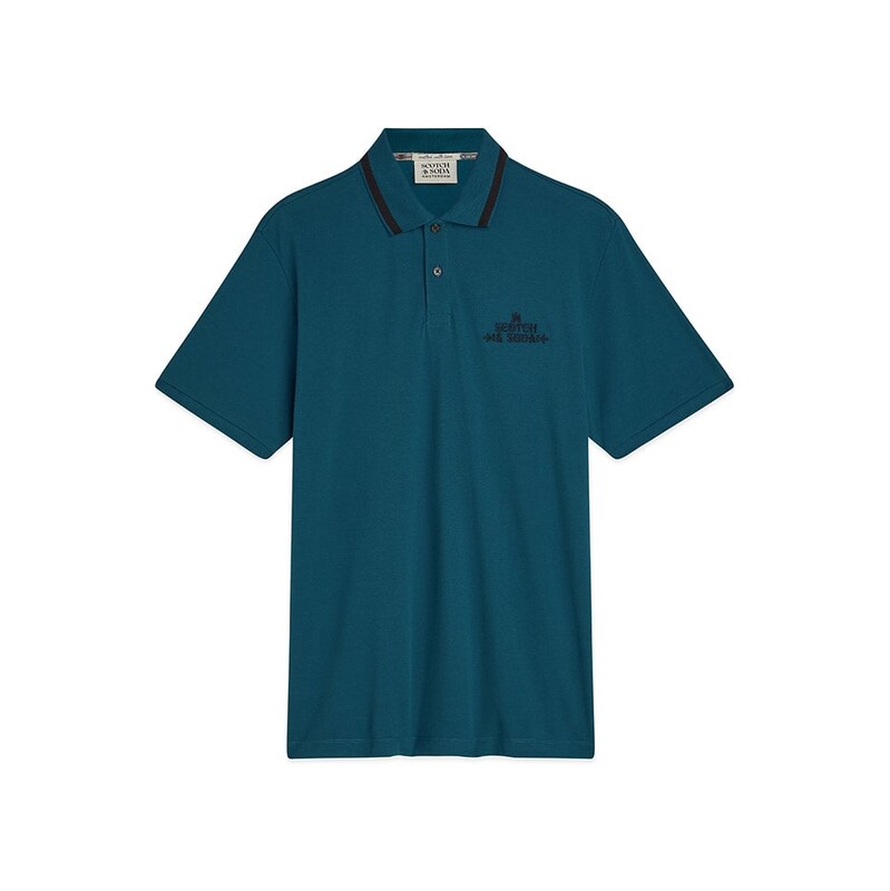 Tričko Scotch & Soda Dunkelblau 5287100