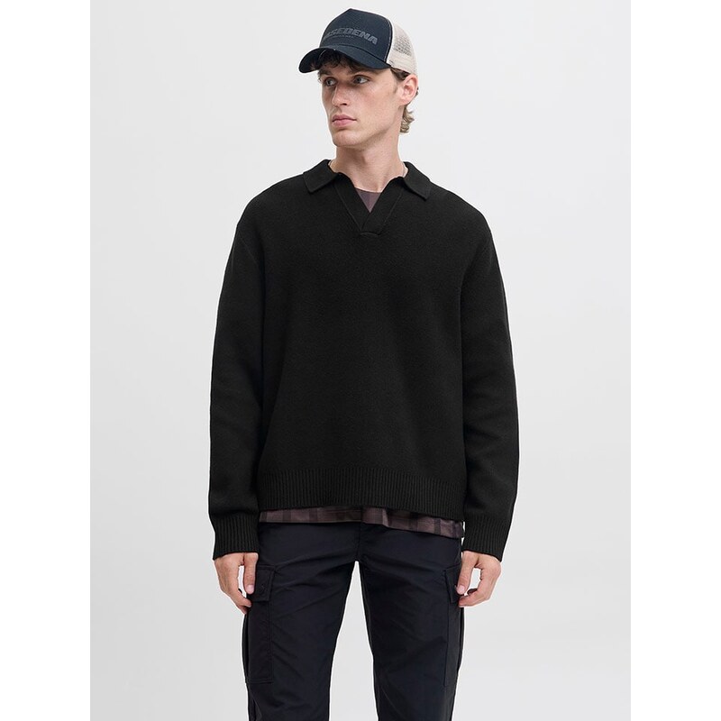 Svetr Jack & Jones Schwarz 3015554