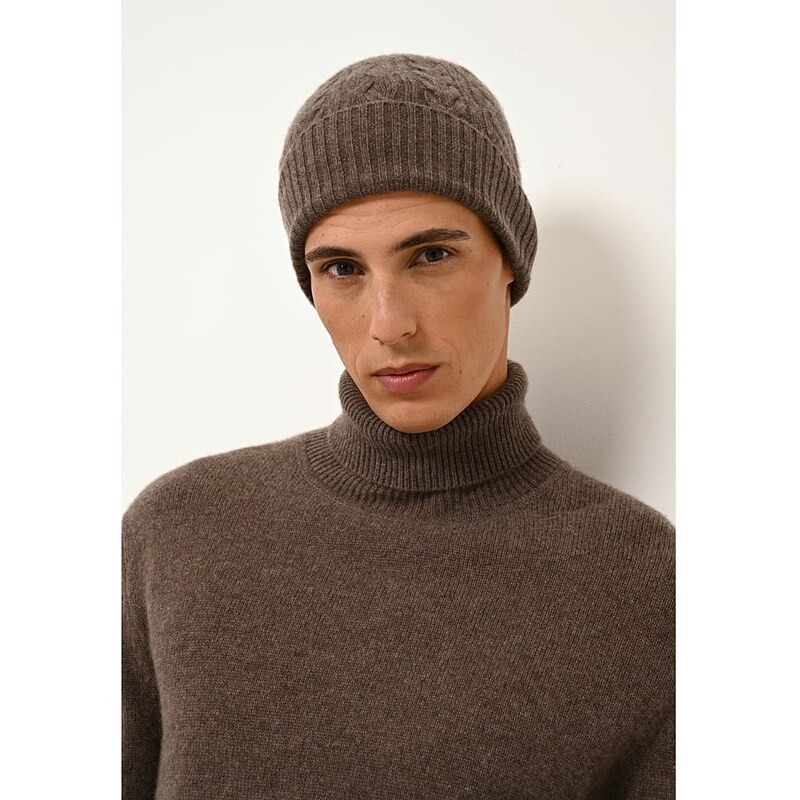 Čepice Just Cashmere Braun 7603764 115295517