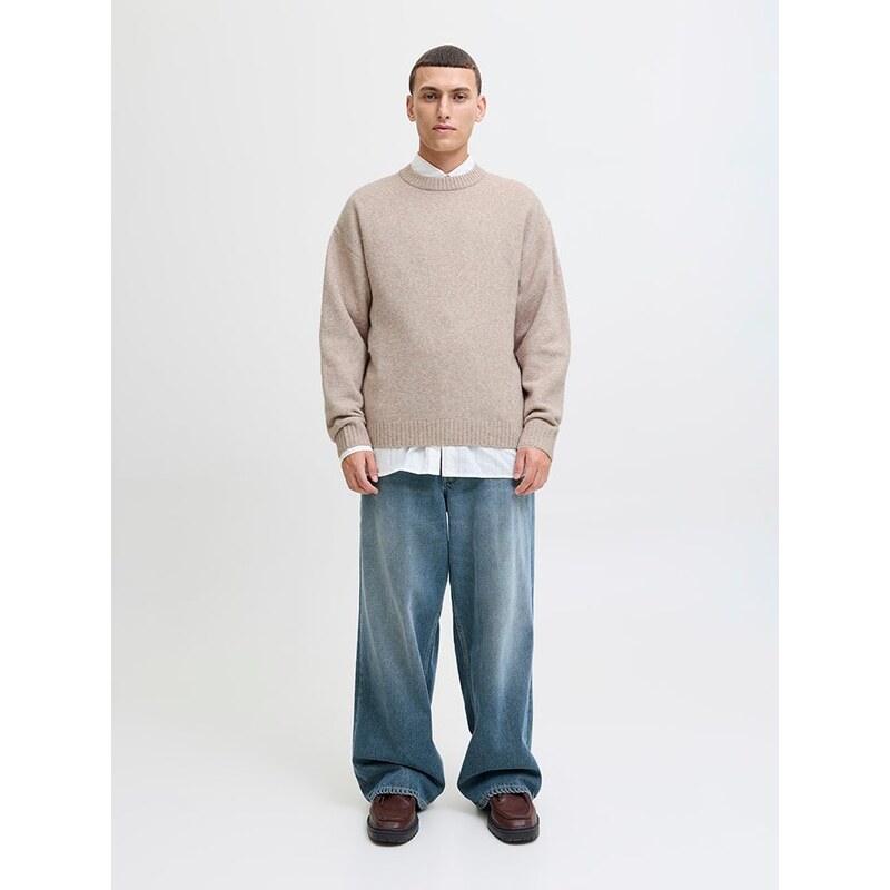 Svetr Jack & Jones Beige 5428495