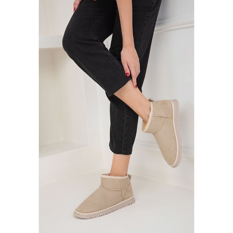 Boty trendyol Beige 1443319