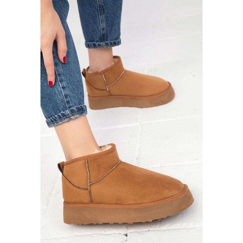 Boty trendyol Hellbraun 654803