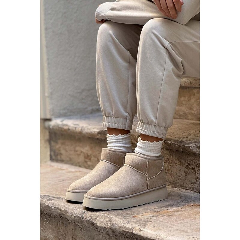 Boty trendyol Beige 4096617