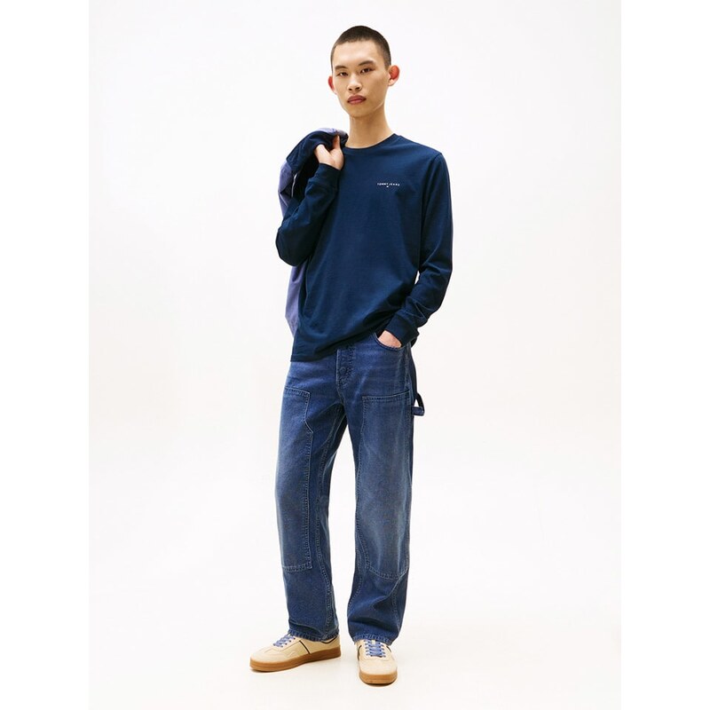 Tričko TOMMY JEANS Dunkelblau 4178032