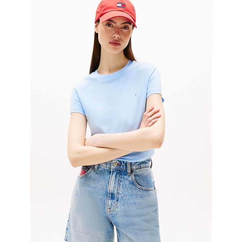 Tričko TOMMY JEANS Hellblau 2420599