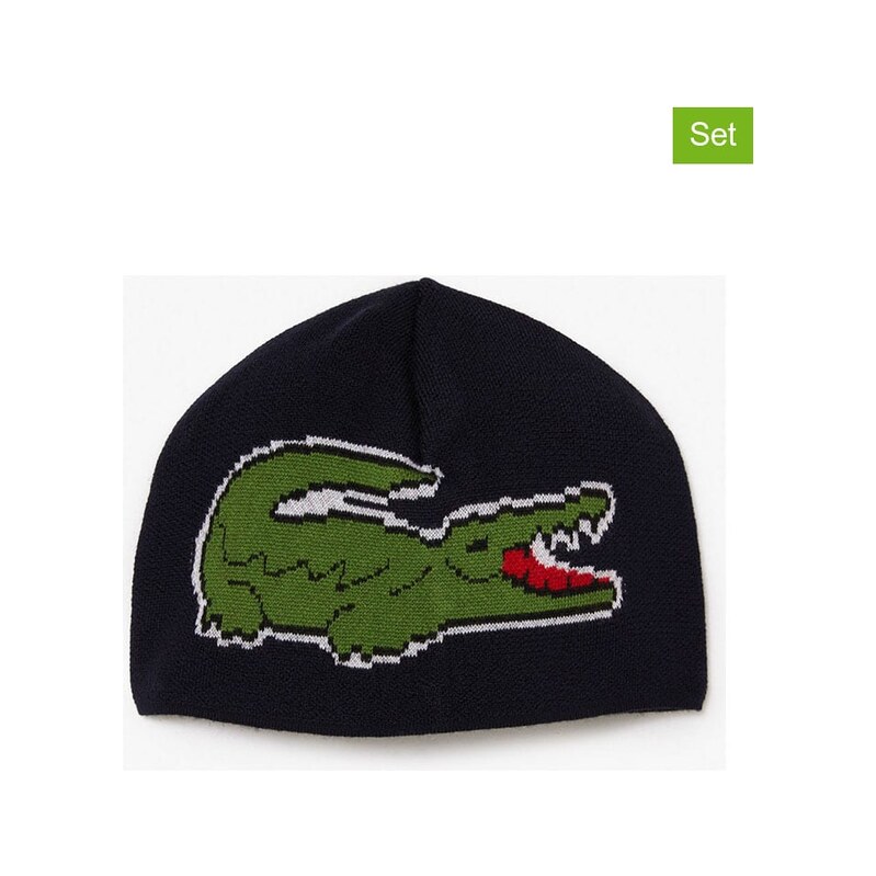 Čepice Lacoste Schwarz 3071697 115296947