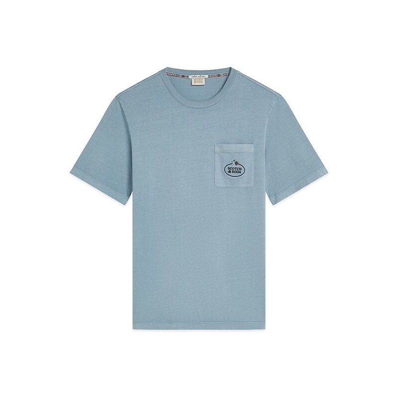 Tričko Scotch & Soda Hellblau 709732