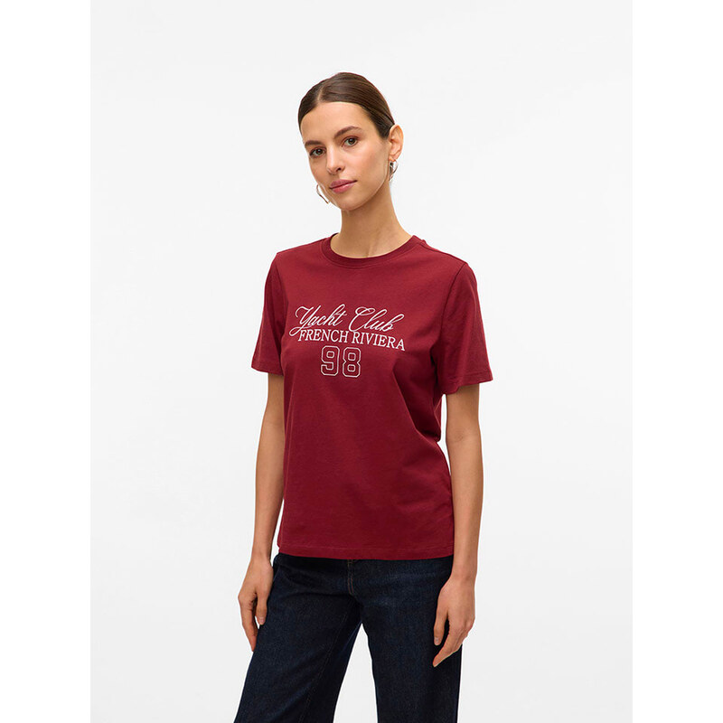 Tričko Vero Moda Bordeaux 5034376
