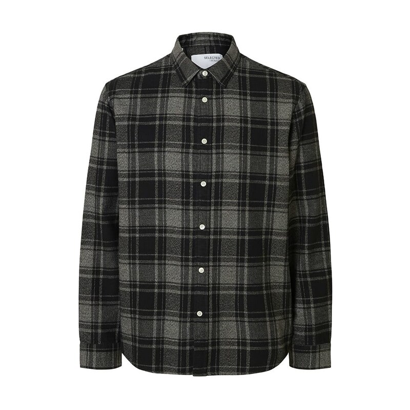 Košile SELECTED HOMME Grau/ Schwarz 7316932