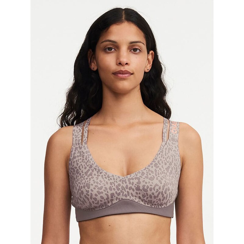 Sportovní podprsenka Chantelle Taupe/ Beige 326427 115298488