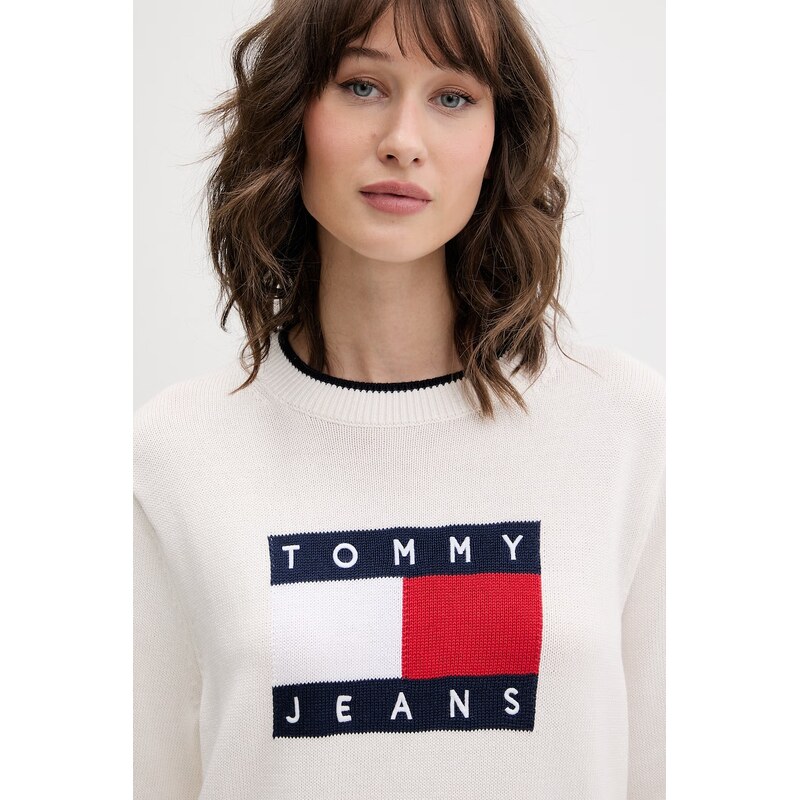 Tommy Jeans svetr dámský bavlněný