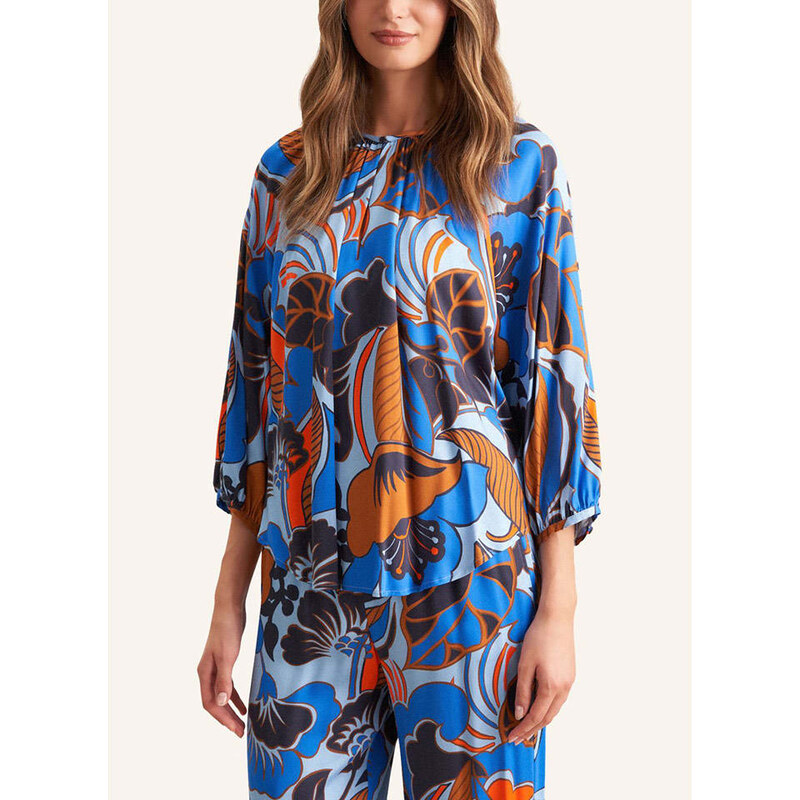 Seidensticker Blau/ Camel 869990