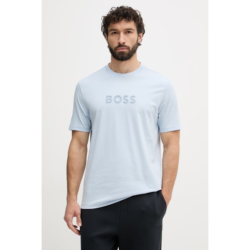 BOSS Green tričko pánské bavlněné
