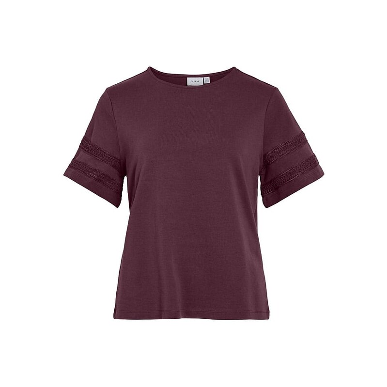 Tričko Vila Bordeaux 2815793 115299071