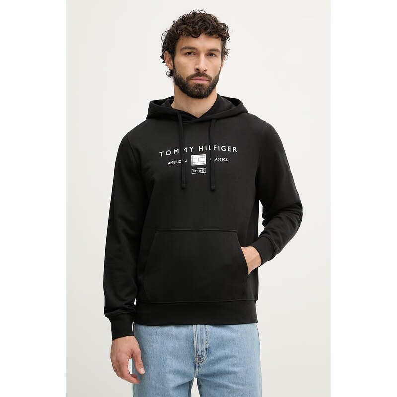 Tommy Hilfiger mikina s kapucí pánská bavlněná