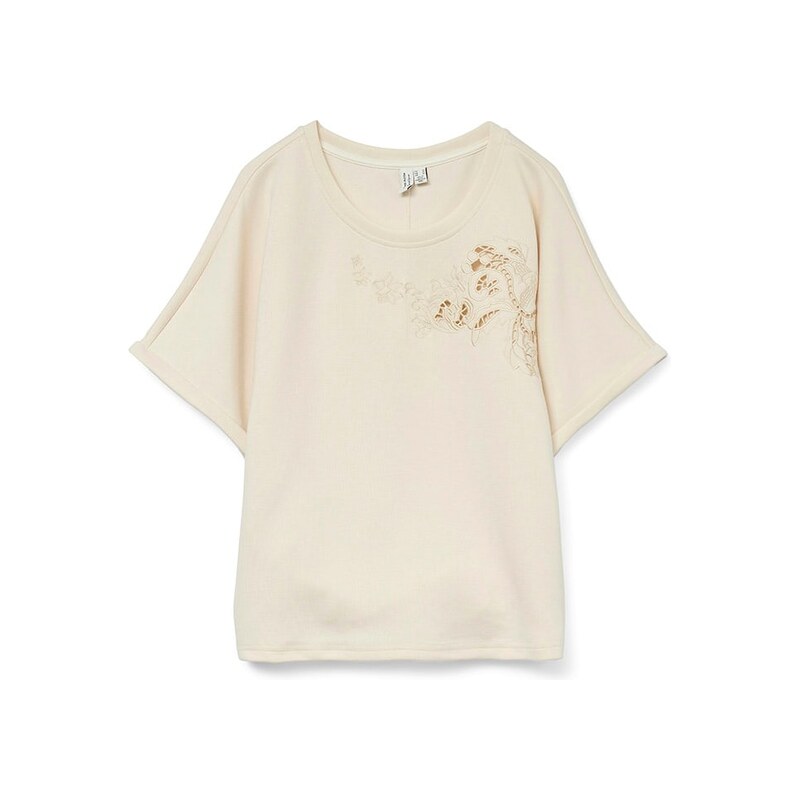 Tričko Vero Moda Creme 8571985