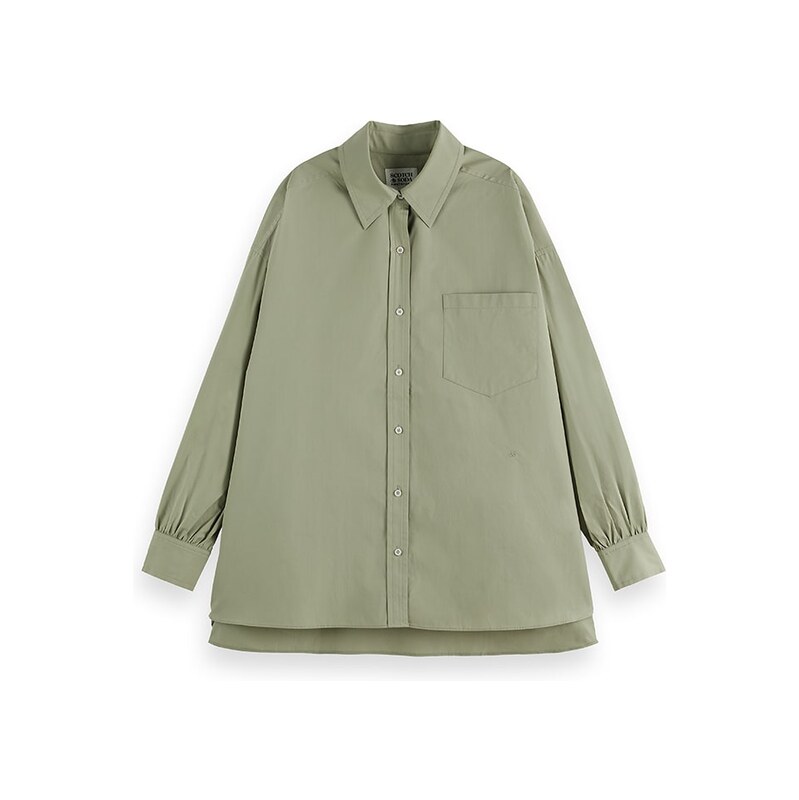 Košile Scotch & Soda Oliv 737841
