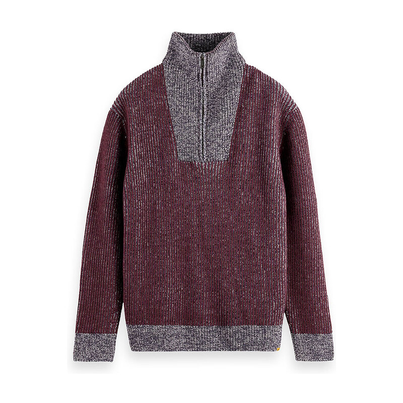 Svetr Scotch & Soda Bordeaux 5615558