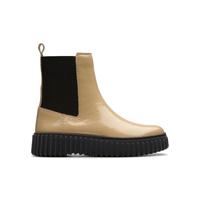 Kozačky Clarks Beige 2785299 115301000