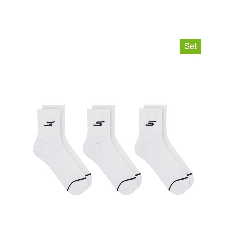 Ponožky Skechers Weiß 3140633