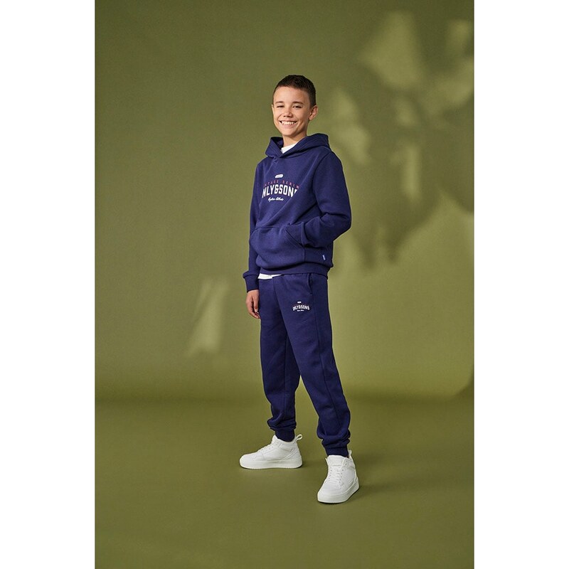 Dětská mikina ONLY & SONS Junior Dunkelblau 2599643