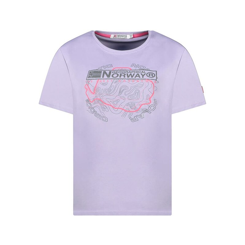 Tričko Geographical Norway Lila 5522666 115301515
