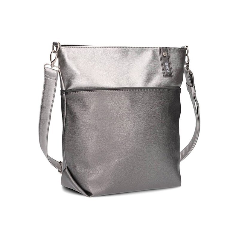 Zwei Grau/ Silber - (B)33 x (H)32 x (T)13 cm 1985013