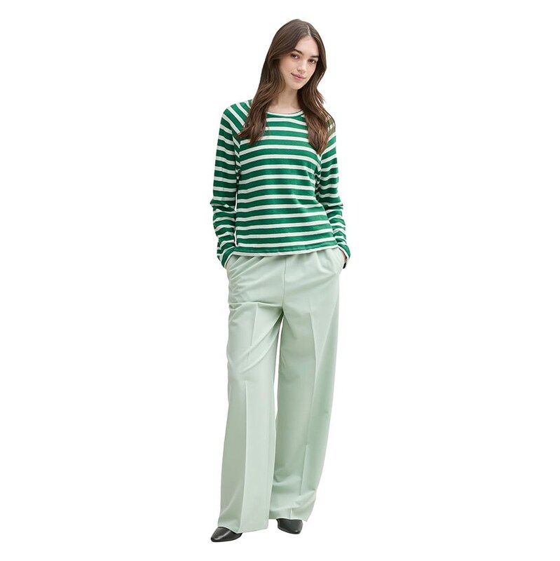 TOM TAILOR Denim Grün/ Weiß 8024709