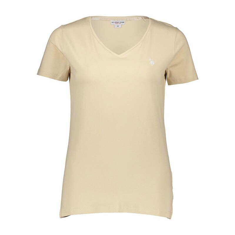 Tričko U.S. Polo Assn. Beige 9211353 115304064