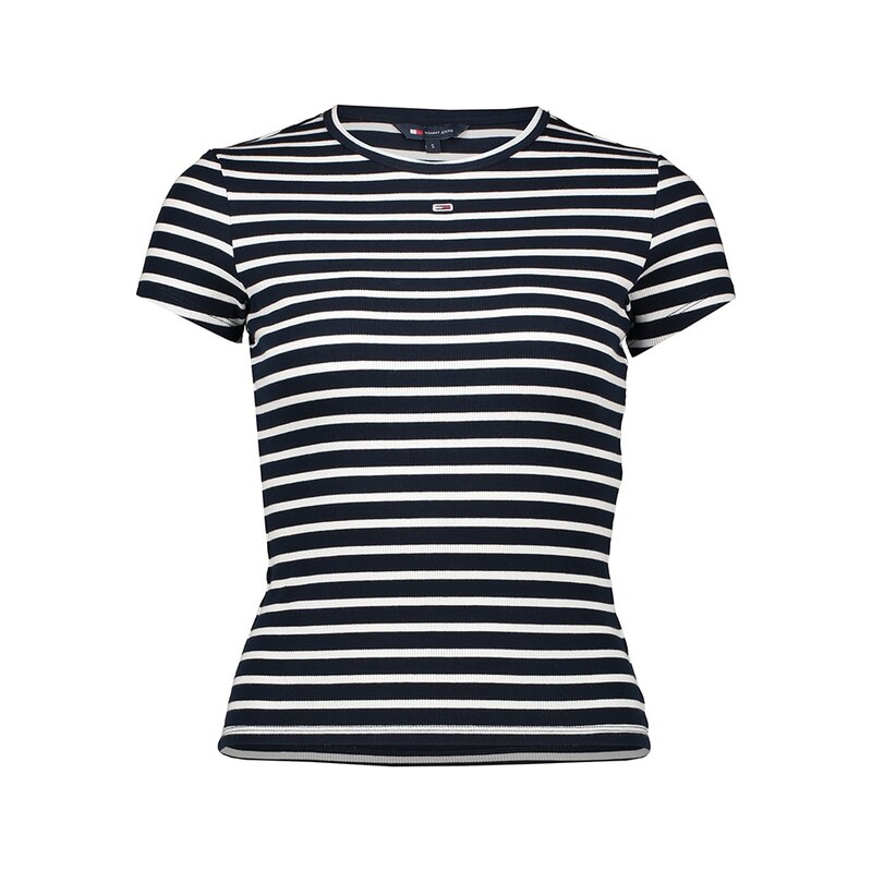 Tričko Tommy Hilfiger Dunkelblau/ Weiß 5174312