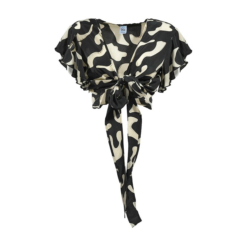 Tričko BLE Schwarz/ Creme 3075936 115304221