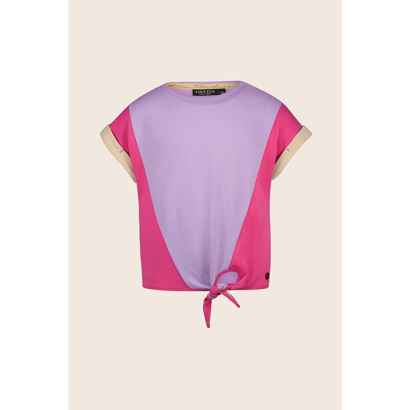 Tričko Like Flo Lila/ Pink/ Beige 5224362
