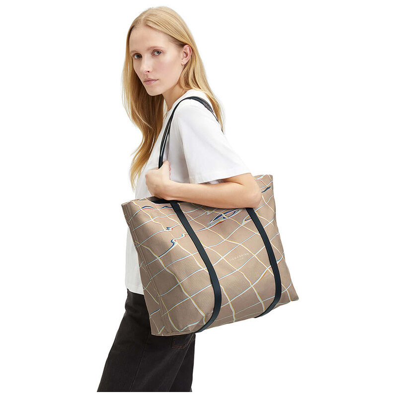 Taška Liebeskind Berlin Blau/ Beige - (B)55 x (H)38 x (T)19 cm 9486039 115305270