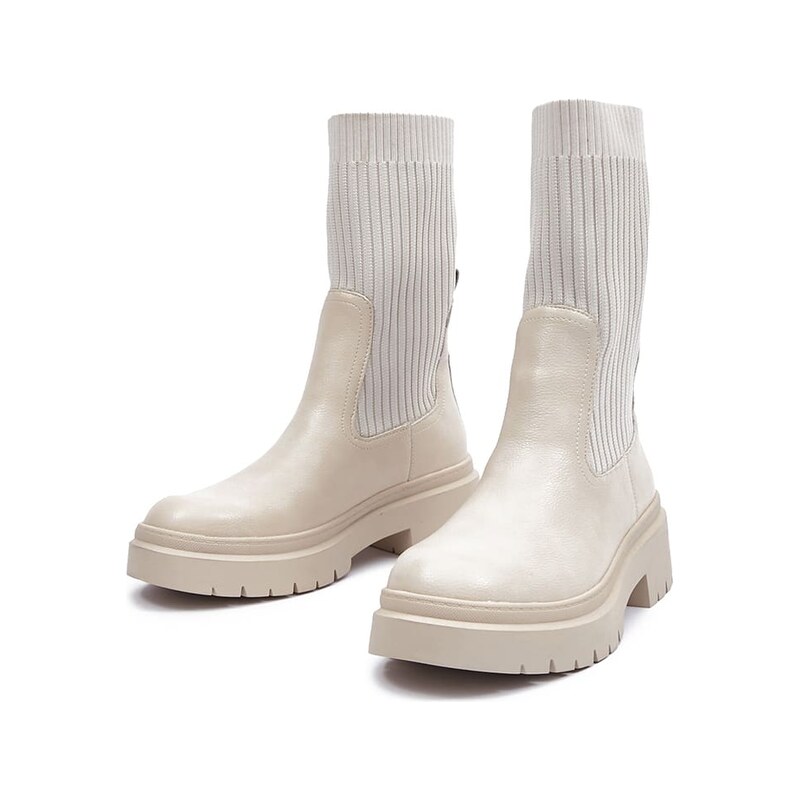 Kozačky orsay Creme 8797269