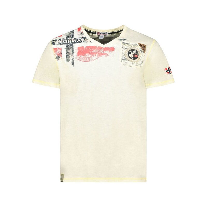 Tričko Geographical Norway Gelb 318528